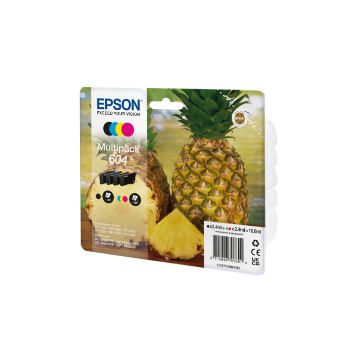 Epson Multipack 4-colours 604 Ink — vue 2
