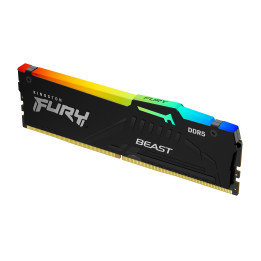 Kingston FURY Beast RGB 32Go DDR5 5200MHz — Module mémoire haute capacité mono-barrette