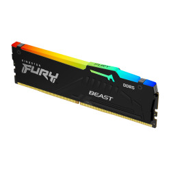 Kingston FURY Beast RGB 32Go DDR5 5200MHz — Module mémoire haute capacité mono-barrette
