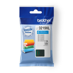 Brother LC3219XLC — Cartouche d'encre cyan XL, 1500 pages