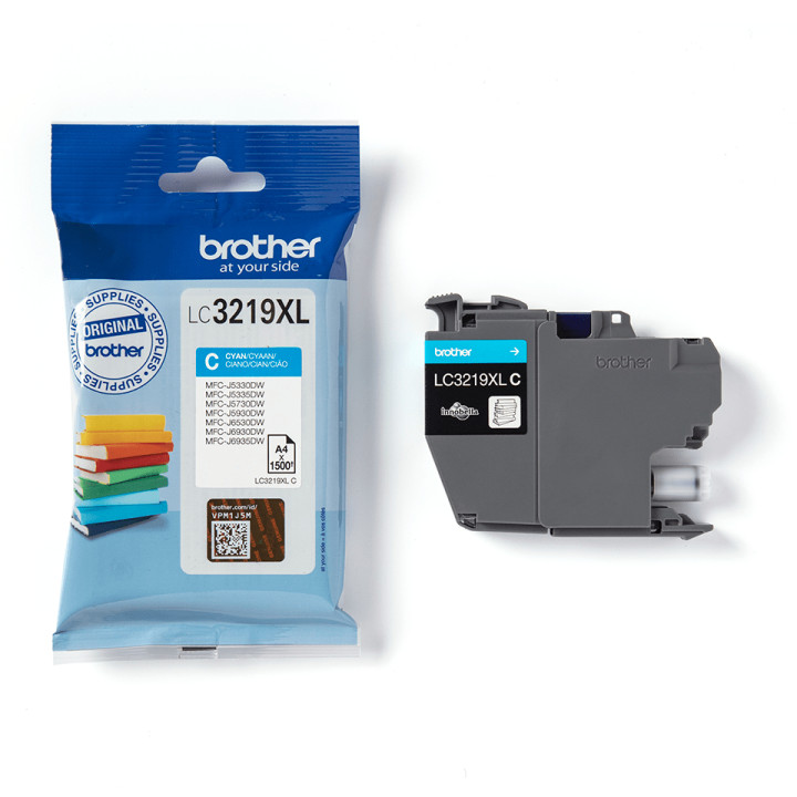 Brother LC3219XLC - Cartouche d'encre originale – Cyan — vue 2