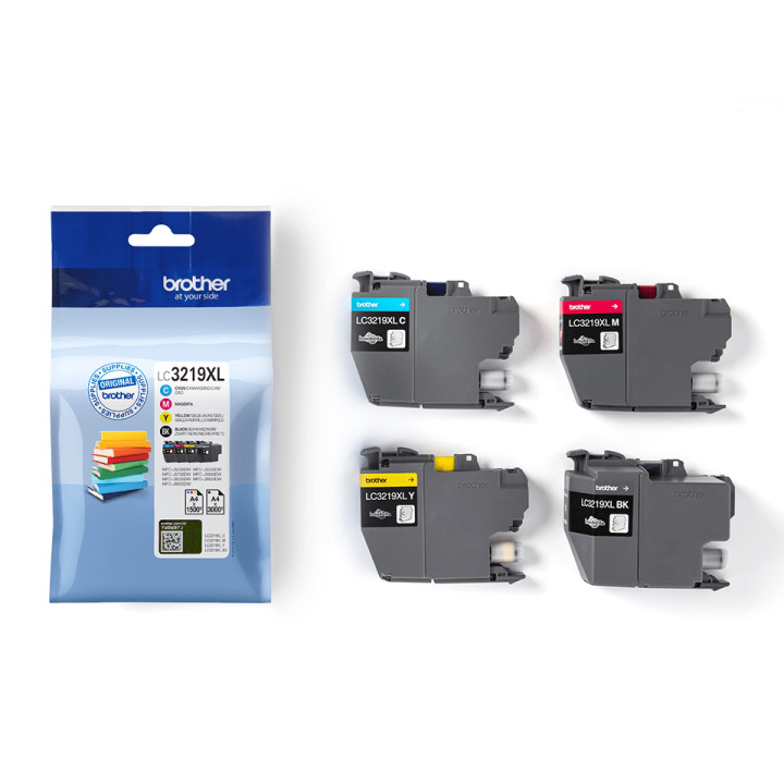 Brother Pack de cartouches d'encre LC3219XLVALBP originales — vue 4