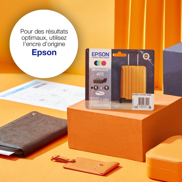 Epson Singlepack Cyan 405XL DURABrite Ultra Ink — vue 2