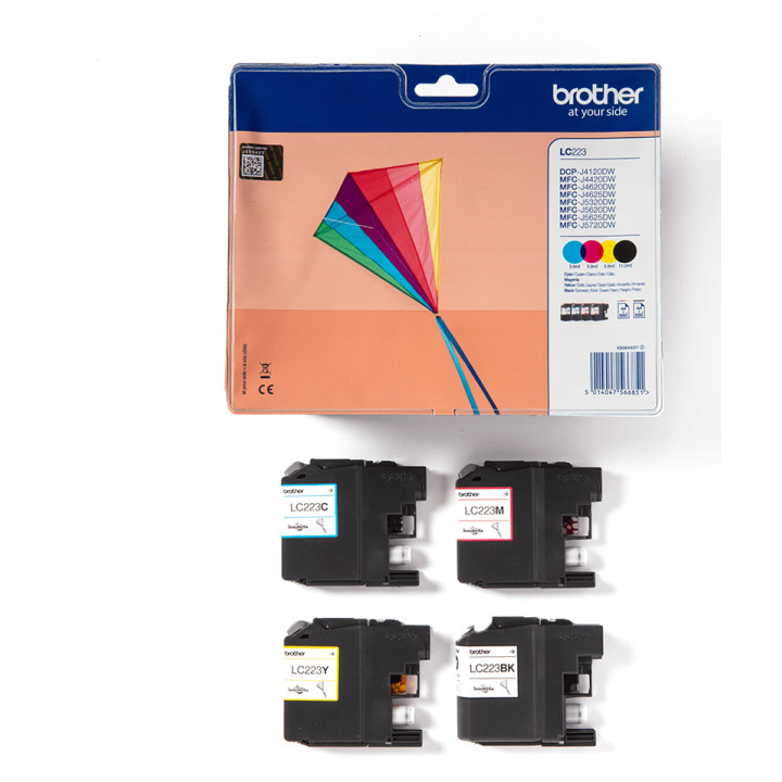 Brother LC-223VALBP cartouche d'encre — vue 4