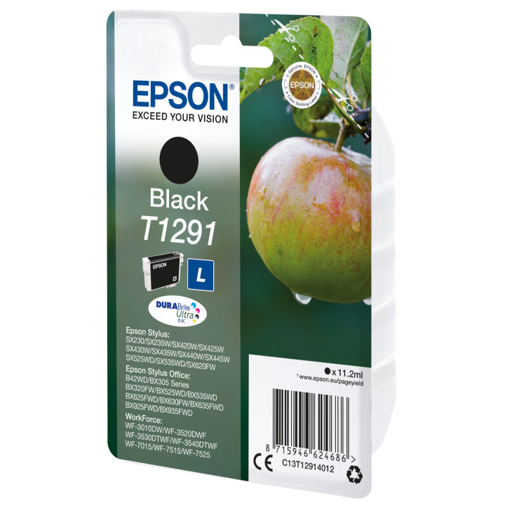 Epson Apple Encre noire DURABrite Ultra Pomme T1291 — vue 1