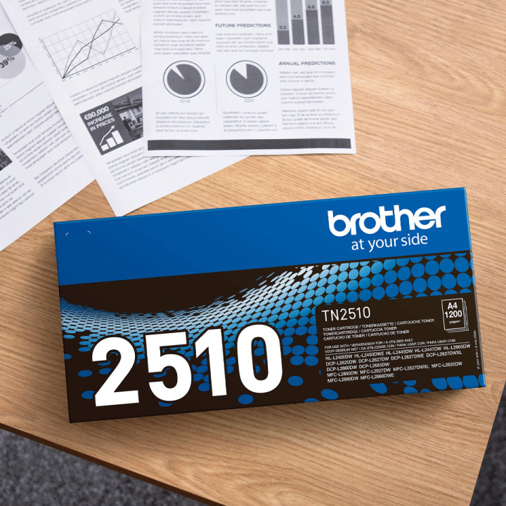 Brother TN2510 - Cartouche de toner originale - Noir — vue 5