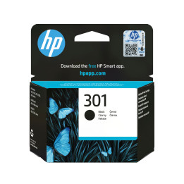 HP 301 cartouche d'encre noir authentique — vue 1