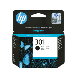 HP 301 — Cartouche d'encre noire, 170 pages