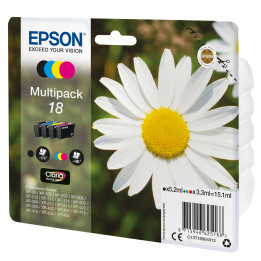 Epson Daisy Encre Claria Home multipack 4 couleurs Pâquerette 18 — vue 1