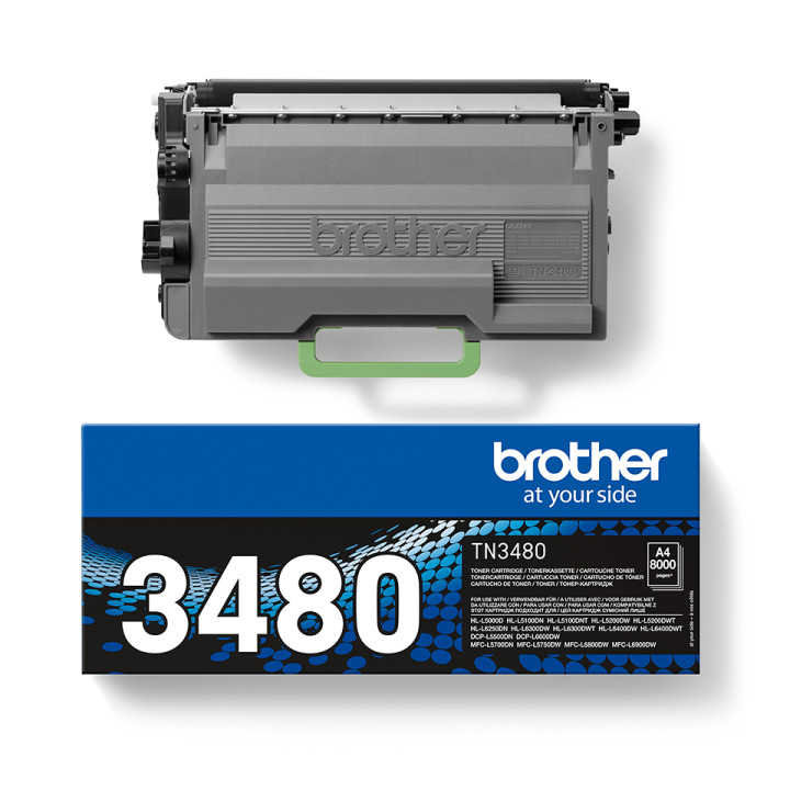 Brother Cartouche de toner TN-3480 originale – Noir — vue 4
