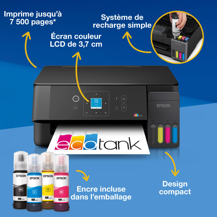 Epson EcoTank ET-2920 — vue 3