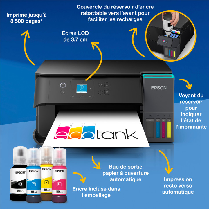 Epson EcoTank ET-2950 — vue 3