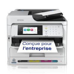 Epson WorkForce Pro WF-C5890DWF — Imprimante multifonction jet d'encre couleur A4, recto-verso, Wi-Fi