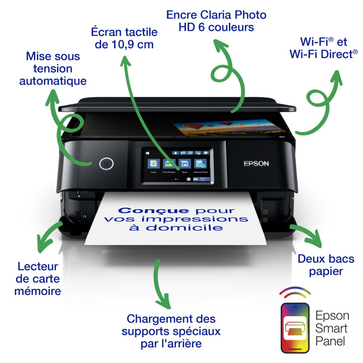 Epson Expression Photo XP-8700 — vue 5