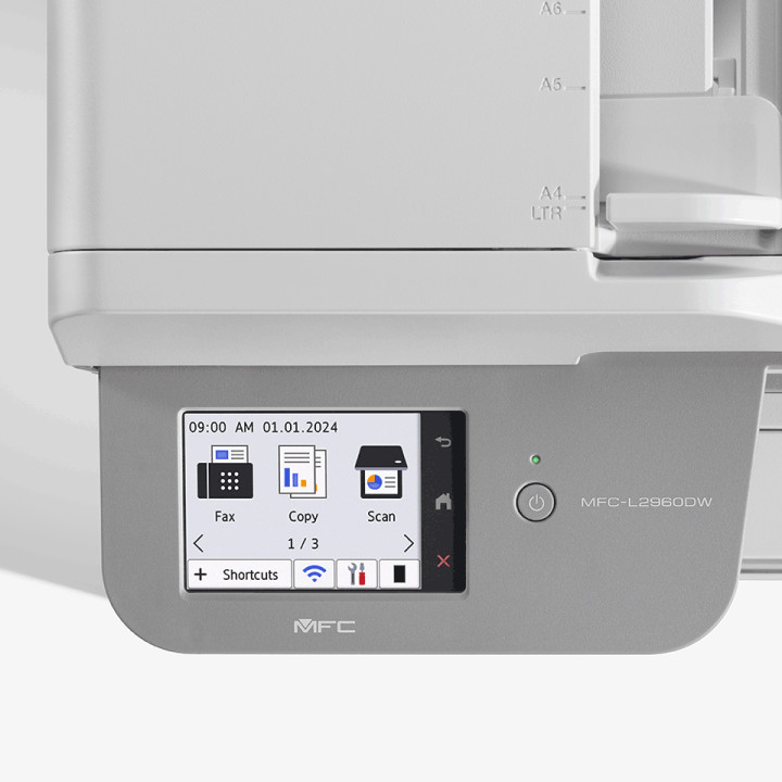 Brother MFC-L2960DW imprimante multifonction Laser A4 1200 x 1200 DPI 34 ppm Wifi — vue 3
