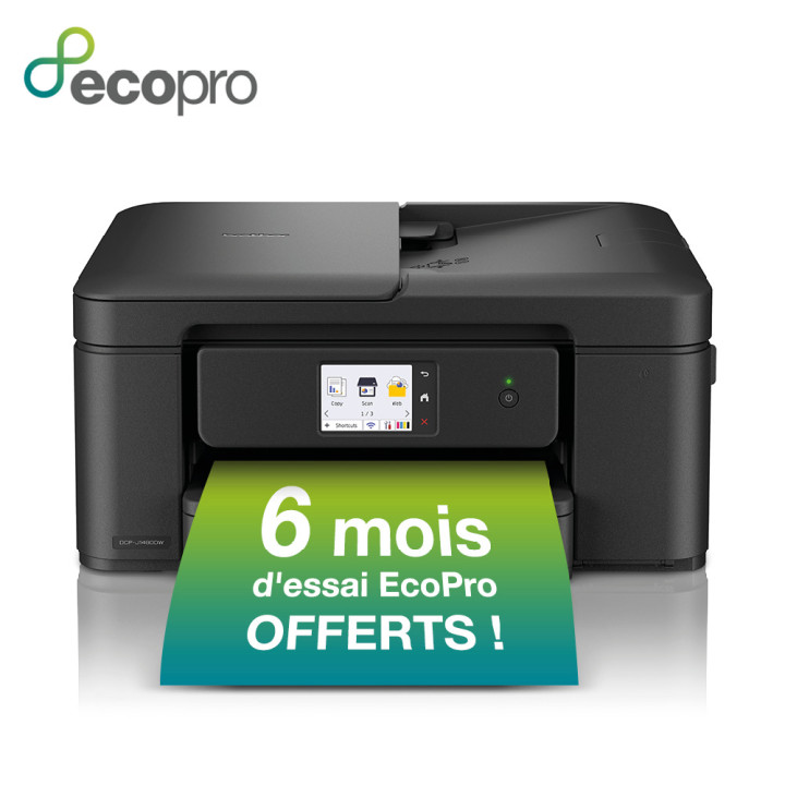 Brother DCP-J1460DW Imprimante à jet d'encre compacte sans fil 3-en-1 — vue 2