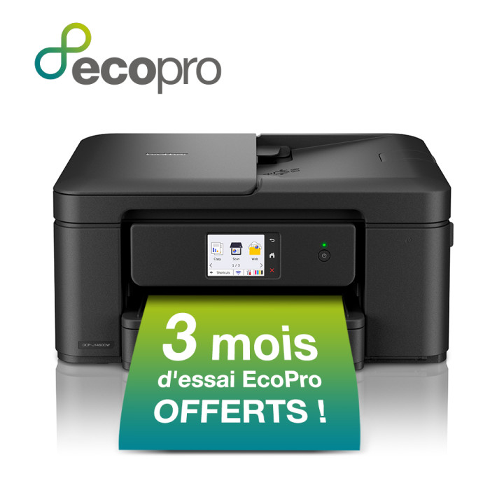 Brother DCP-J1460DW Imprimante à jet d'encre compacte sans fil 3-en-1 — vue 3