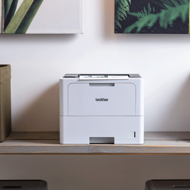Brother HL-L6210DW - Imprimante laser monochrome professionnelle A4 sans fil — vue 2