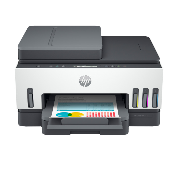 HP Smart Tank 7305 Sans fil All-in-One Couleur Imprimante, Impression recto-verso copieur, scanner — vue 1