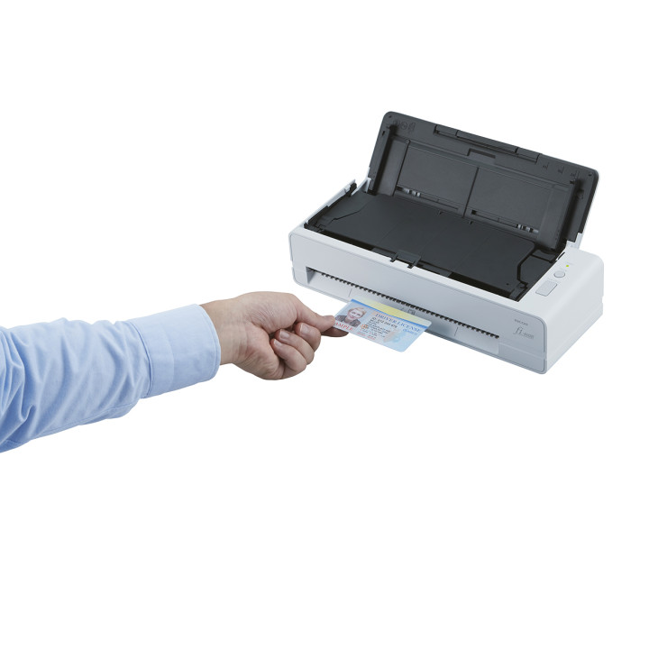 Ricoh fi-800R Numériseur chargeur automatique de documents (adf) + chargeur manuel 600 x 600 DPI A4 Noir, Blan — vue 4