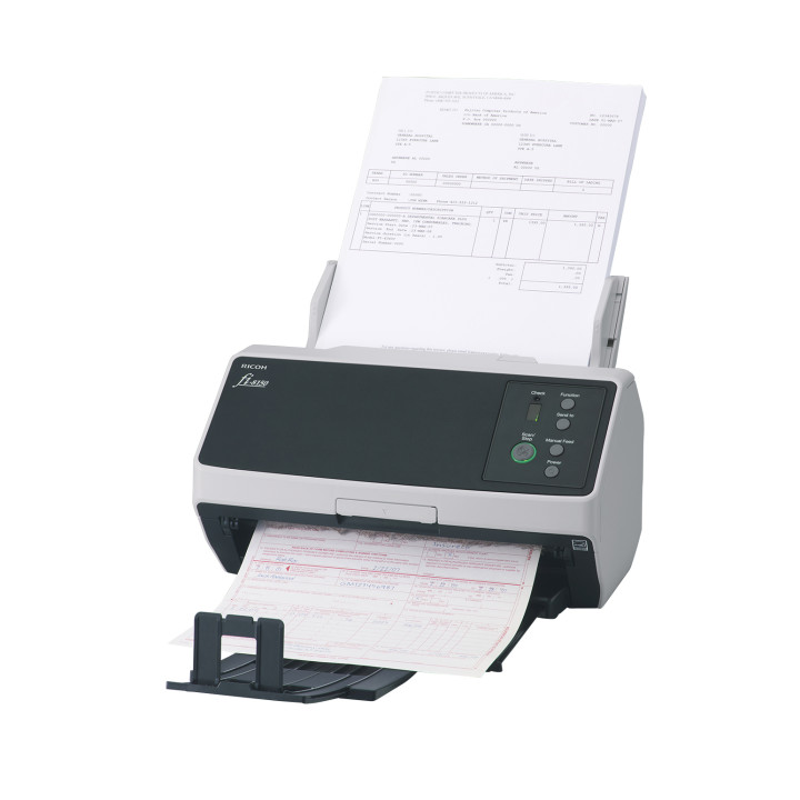 Ricoh FI-8150 Numériseur chargeur automatique de documents (adf) + chargeur manuel 600 x 600 DPI A4 Noir, Gris — vue 5