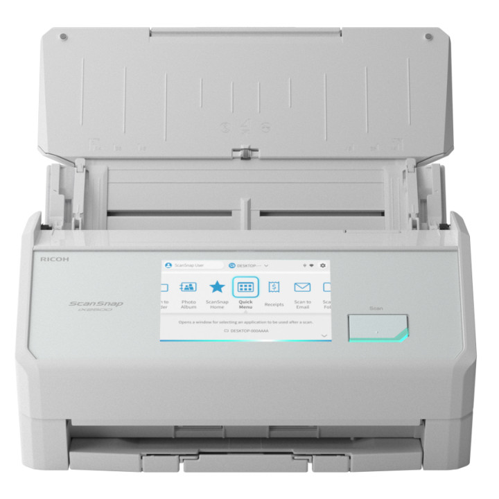 Ricoh ScanSnap IX2500 Scanner ADF 600 x 600 DPI A4 Blanc — vue 2