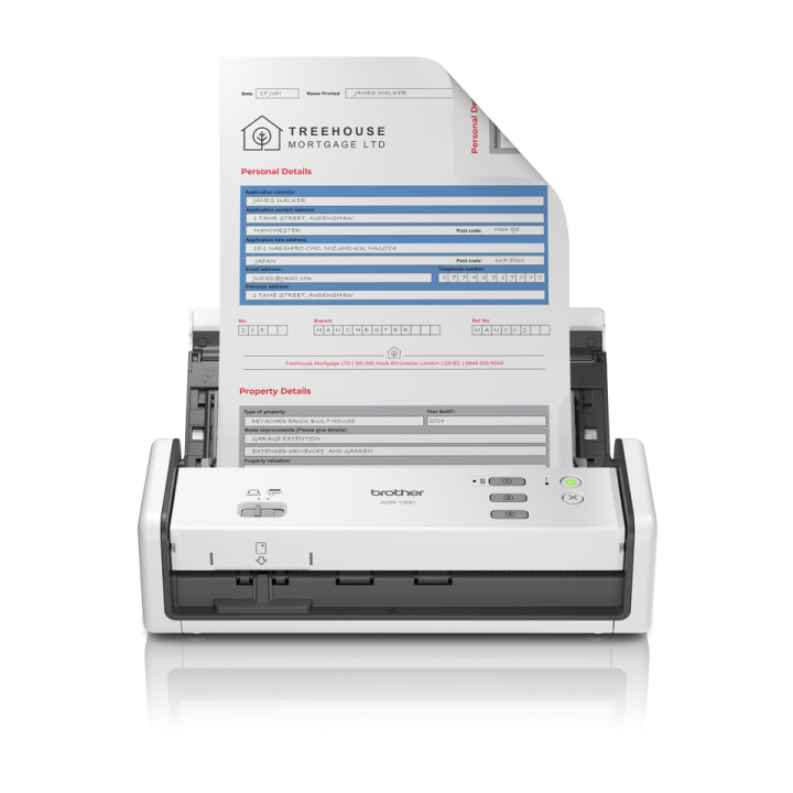 Brother ADS-1300 - Scanner compact et portable — vue 1