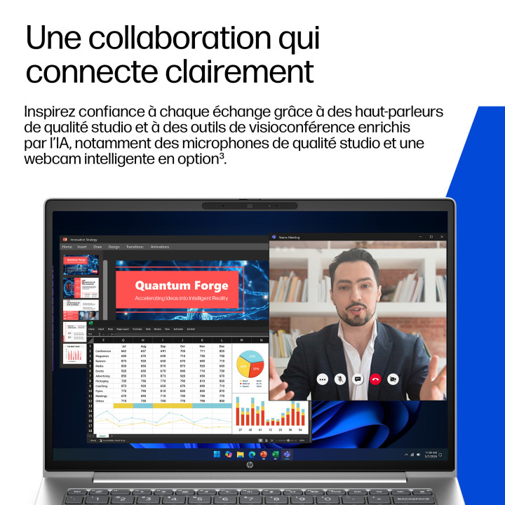 HP DX5X7AT laptop Intel Core 5 Ordinateur portable 35,6 cm (14") WUXGA 16 Go DDR5-SDRAM 512 Go SSD Wi-Fi 6E (8 — vue 4