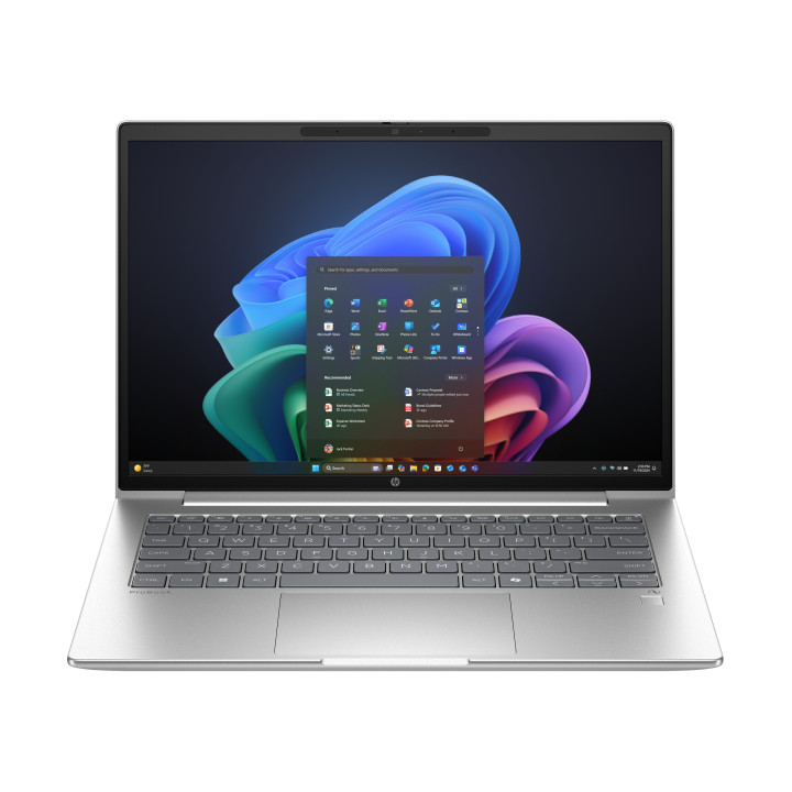 HP ProBook 4 G1q Next Gen AI PC Copilot+ PC Snapdragon X1-26-100 Ordinateur portable 35,6 cm (14") WUXGA 16 Go — vue 1