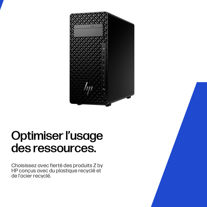HP DW8E4ET PC/poste de travail Intel Core Ultra 7 265 48 Go DDR5-SDRAM 1 To SSD Windows 11 Pro Tower Station d — vue 5