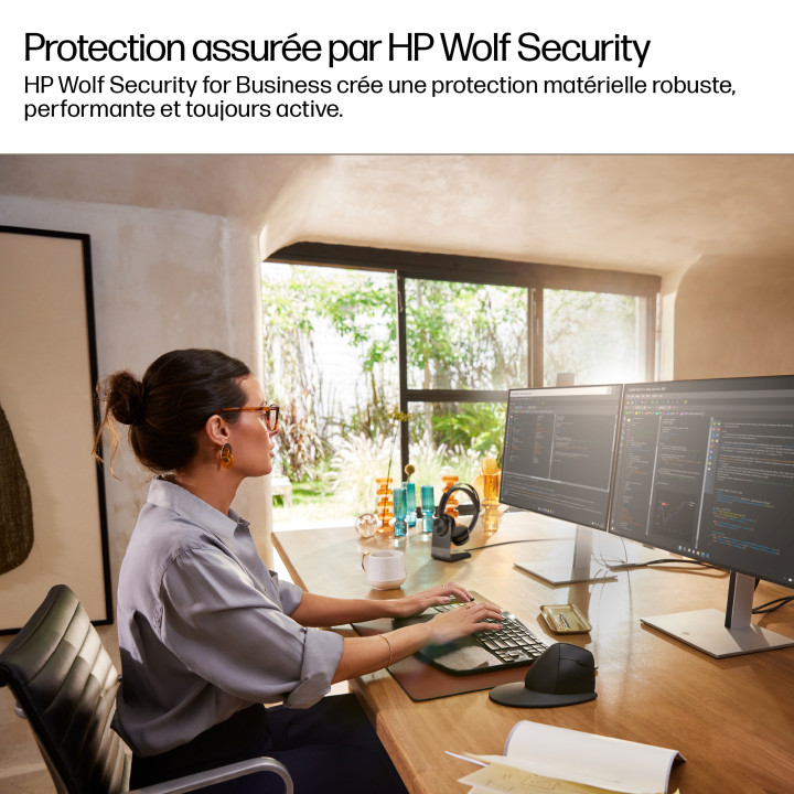 HP EliteDesk 8 SFF G1i AI Wolf Pro Security Edition Intel Core Ultra 5 235 16 Go DDR5-SDRAM 512 Go SSD Windows — vue 4