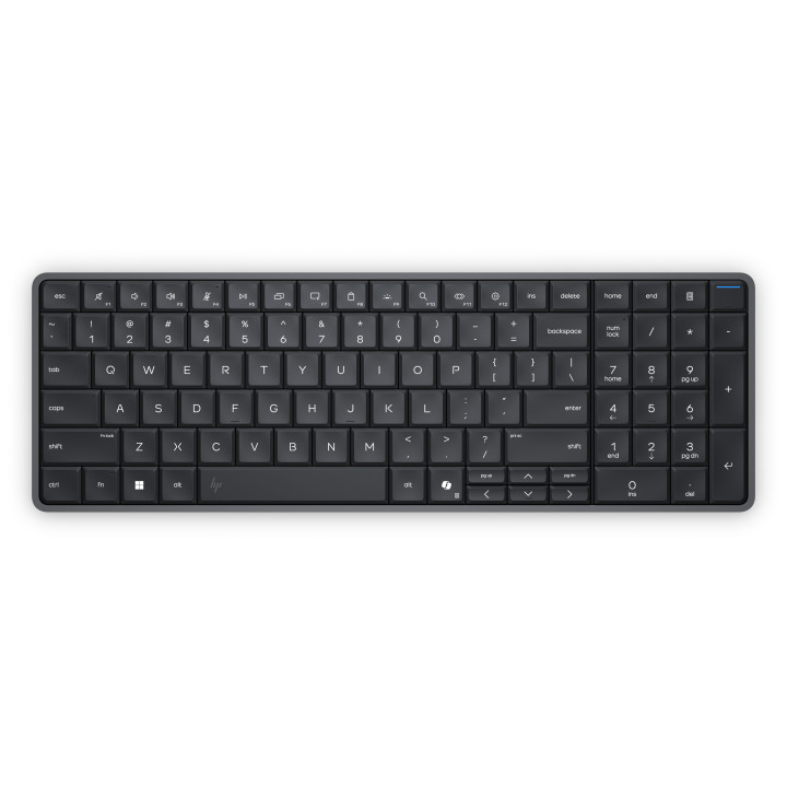 HP EliteBoard G1a Next Gen AI PC Copilot+ PC AMD Ryzen AI 5 330 16 Go DDR5-SDRAM Windows 11 Pro Noir — vue 1