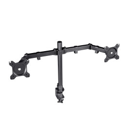 Trust GXT 1120 Mara Dual Monitor Arm 81,3 cm (32") Bureau Noir — vue 1