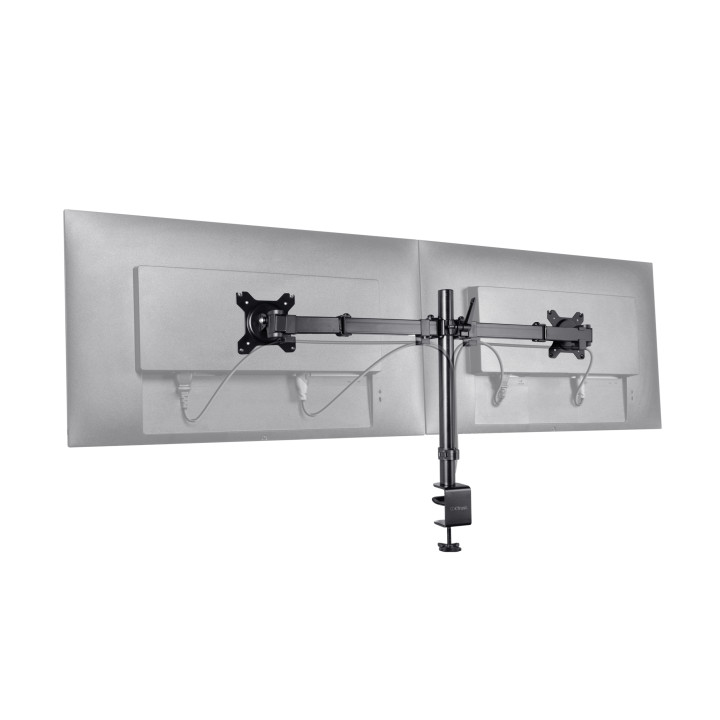 Trust GXT 1120 Mara Dual Monitor Arm 81,3 cm (32") Bureau Noir — vue 2