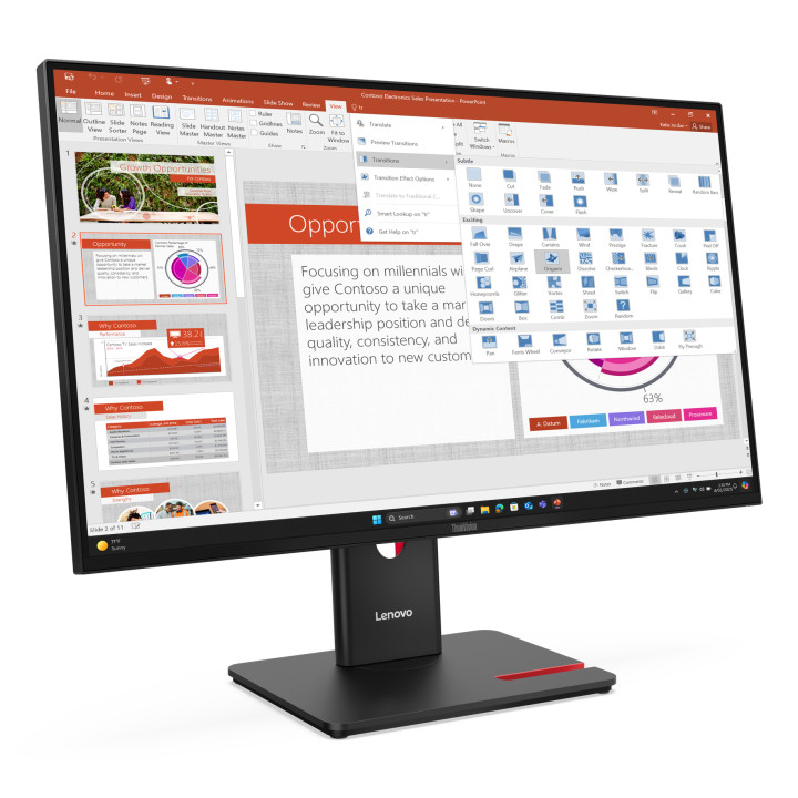 Lenovo ThinkVision T27-40 Moniteur — vue 4