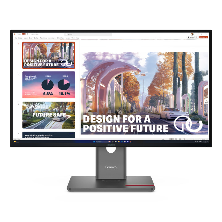 Lenovo ThinkVision P27QD-40 Moniteur — vue 1