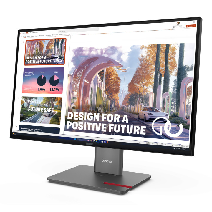 Lenovo ThinkVision P27QD-40 Moniteur — vue 2
