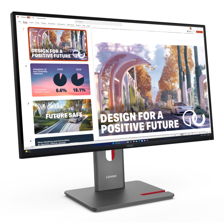 Lenovo ThinkVision P27QD-40 Moniteur — vue 4