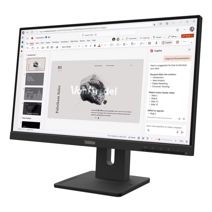 Lenovo ThinkVision E22-40 Moniteur — vue 4
