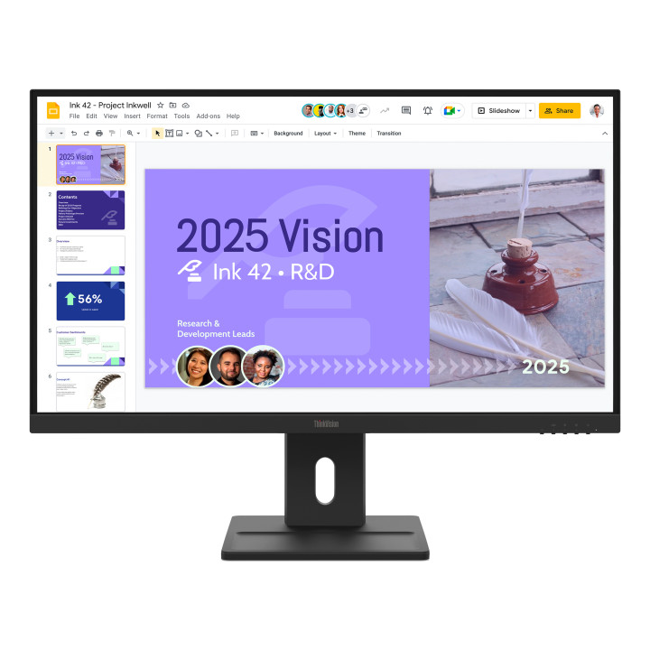 Lenovo ThinkVision E27Q-40 Moniteur — vue 1