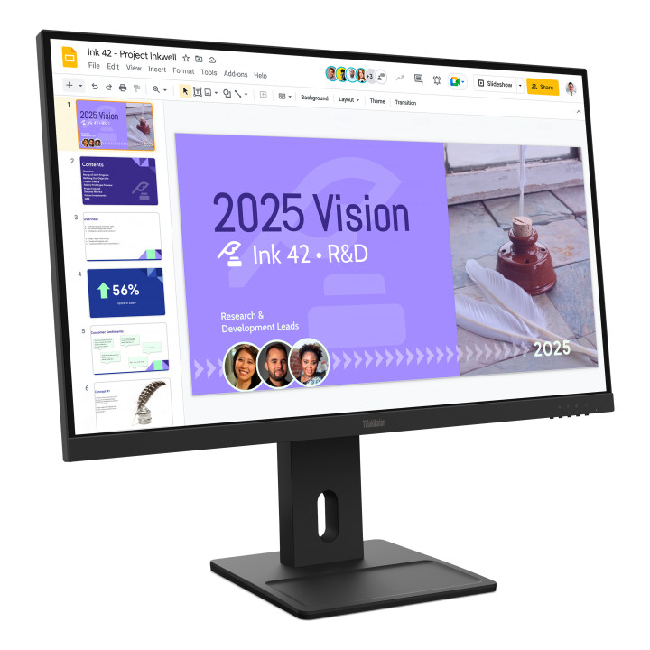 Lenovo ThinkVision E27Q-40 Moniteur — vue 2