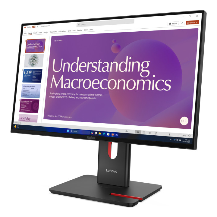 Lenovo ThinkVision T24D-40 Moniteur — vue 3