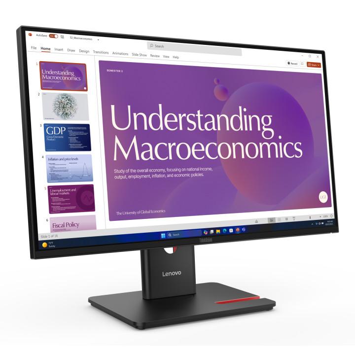 Lenovo ThinkVision T24D-40 Moniteur — vue 4