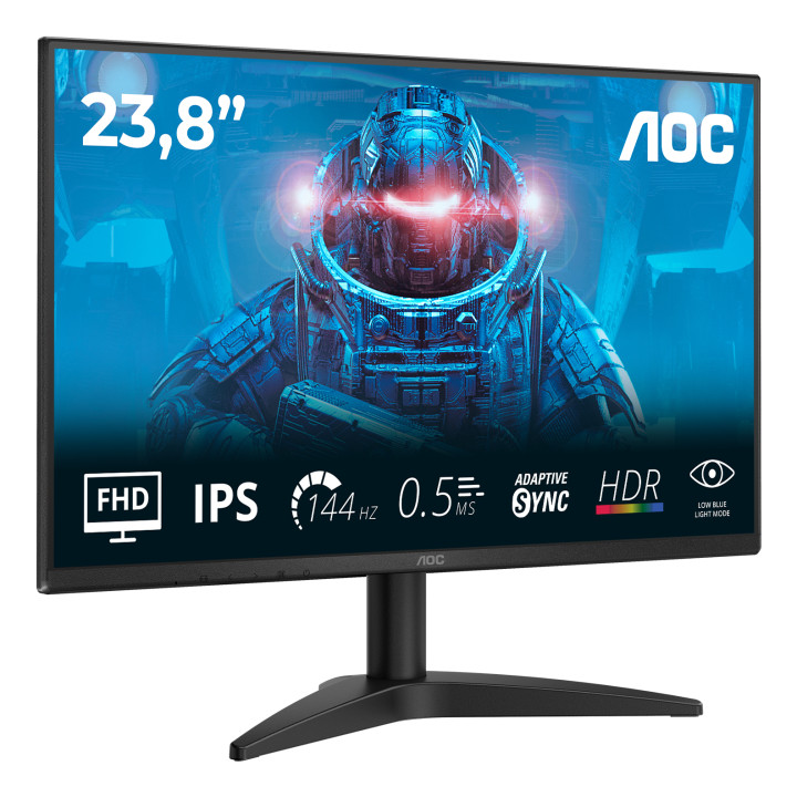 AOC B3 24B36X écran plat de PC 60,5 cm (23.8") 1920 x 1080 pixels Full HD LED Noir — vue 2