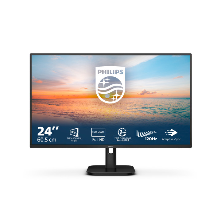 Philips 1000 series 24E1N1100A/00 écran plat de PC 60,5 cm (23.8") 1920 x 1080 pixels Full HD LCD Noir — vue 2