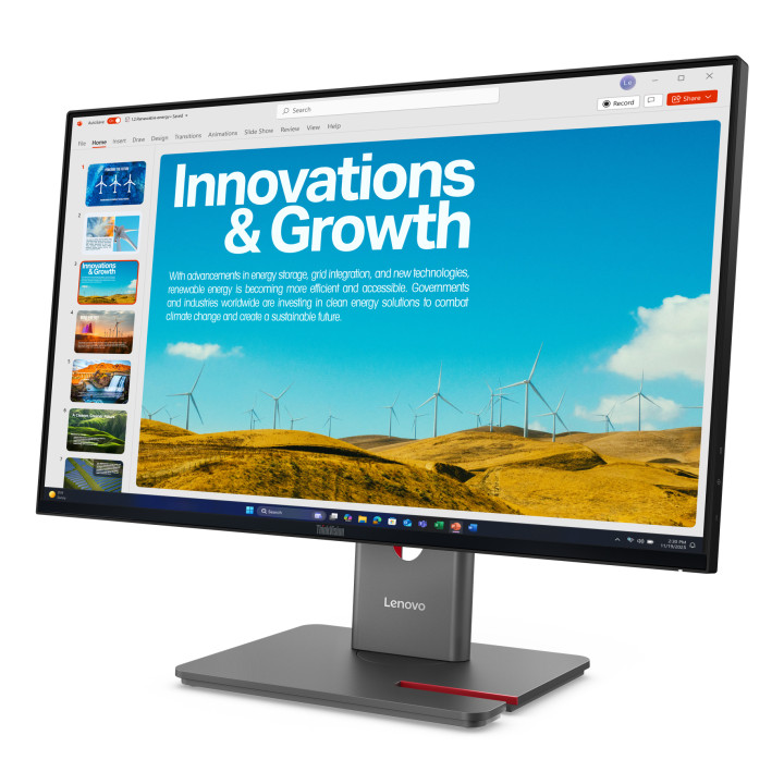 Lenovo ThinkVision P24QD-40 Moniteur — vue 2