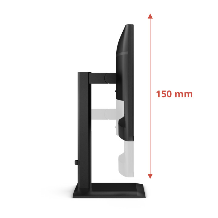 AOC 24E4U écran plat de PC 60,5 cm (23.8") 1920 x 1080 pixels Full HD LED Noir — vue 4