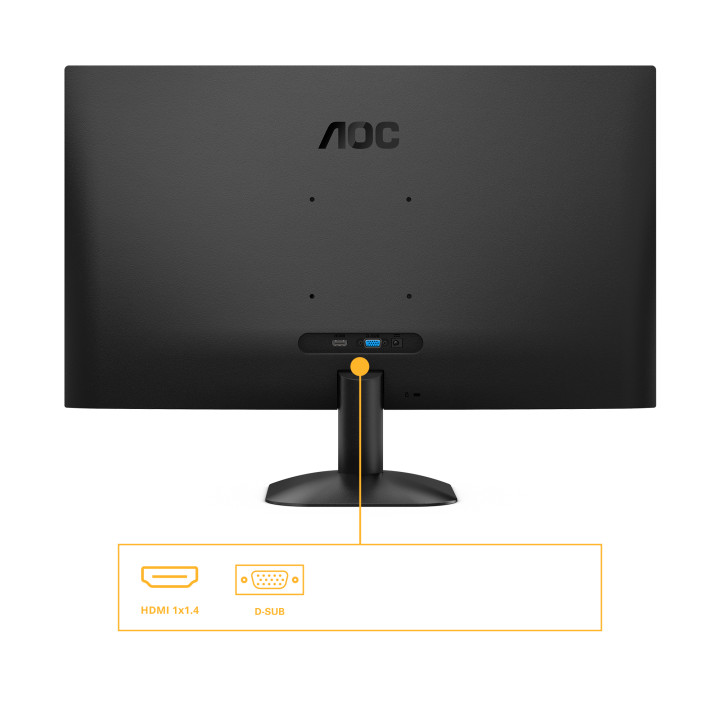 AOC B3 27B31H écran plat de PC 68,6 cm (27") 1920 x 1080 pixels Full HD Noir — vue 3