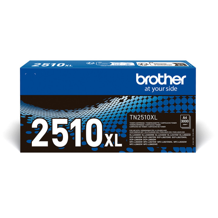 Brother TN2510XL — toner noir haute capacité