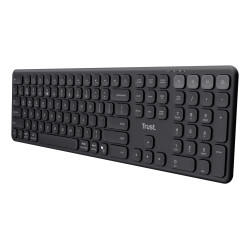 Trust Vaiya — Clavier sans fil récepteur USB/Bluetooth